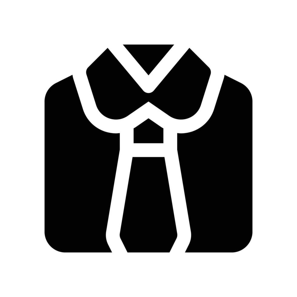 uniform icon. vector glyph icon for your website, mobile, presentation, and logo design.