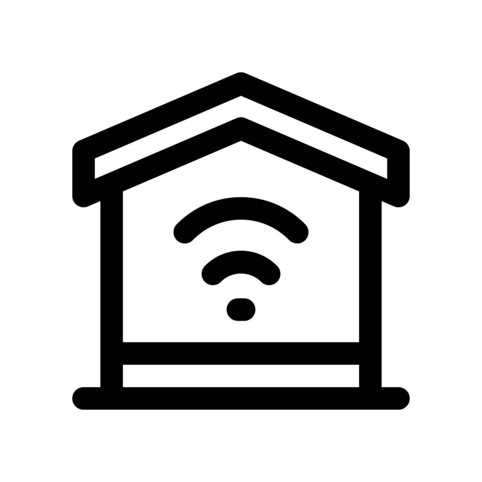 smarthome icon. vector line icon for your website, mobile, presentation, and logo design.