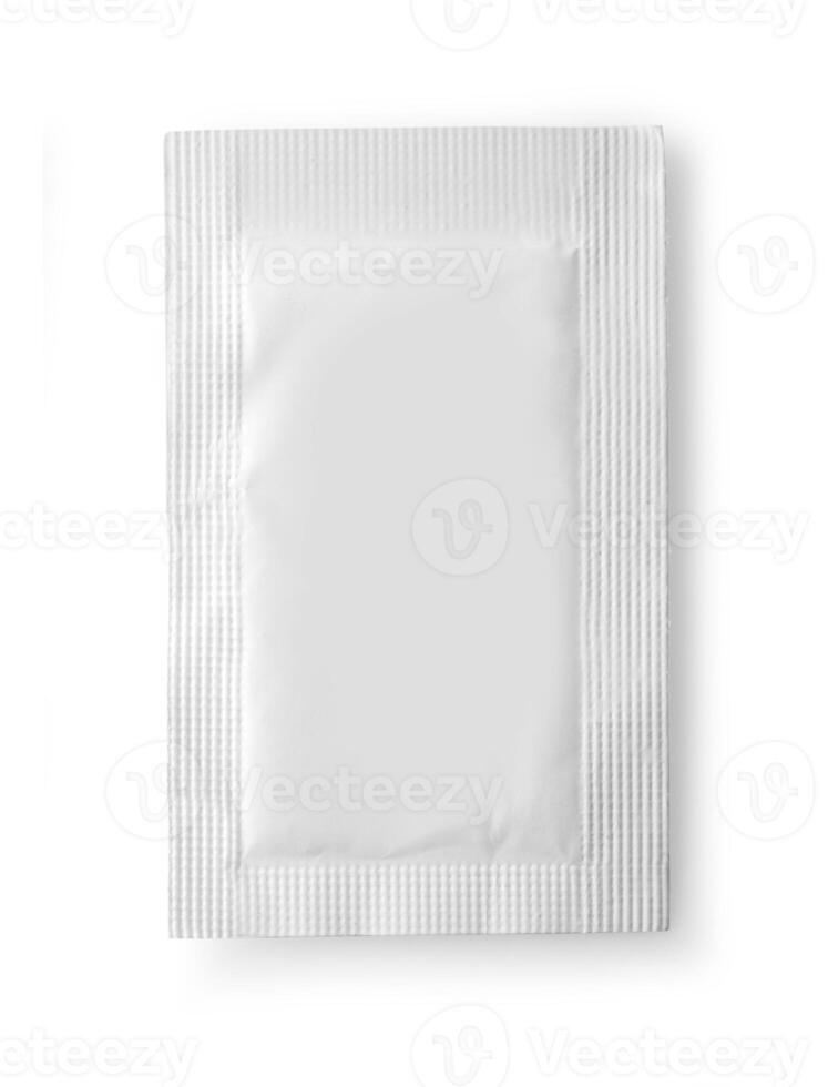 paper bag on white background photo