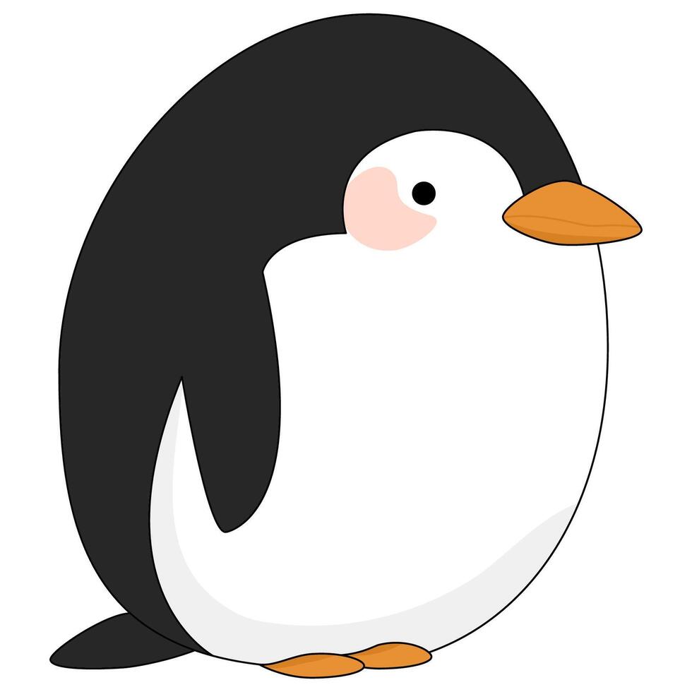 penguin cute vector