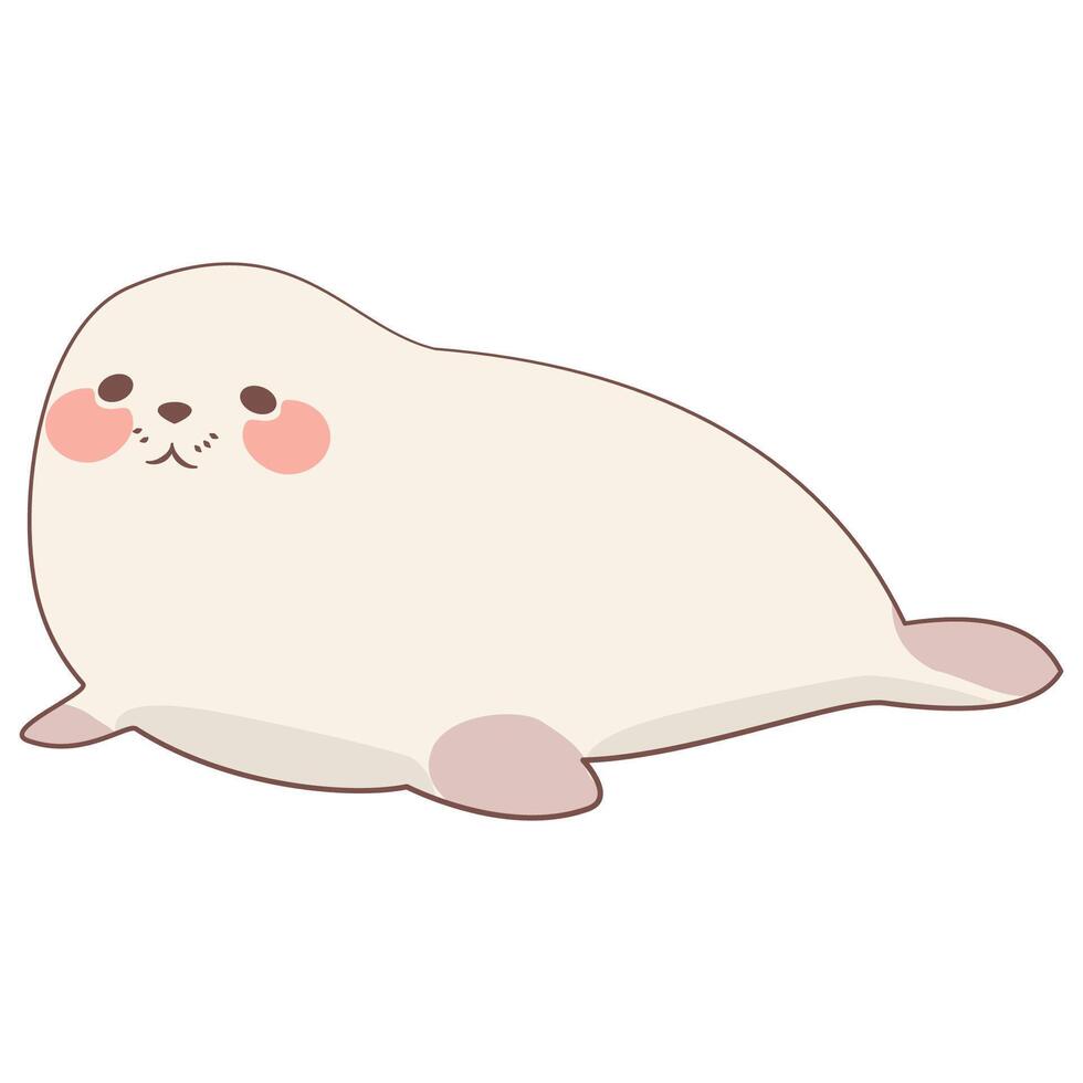 sea lion cute vector