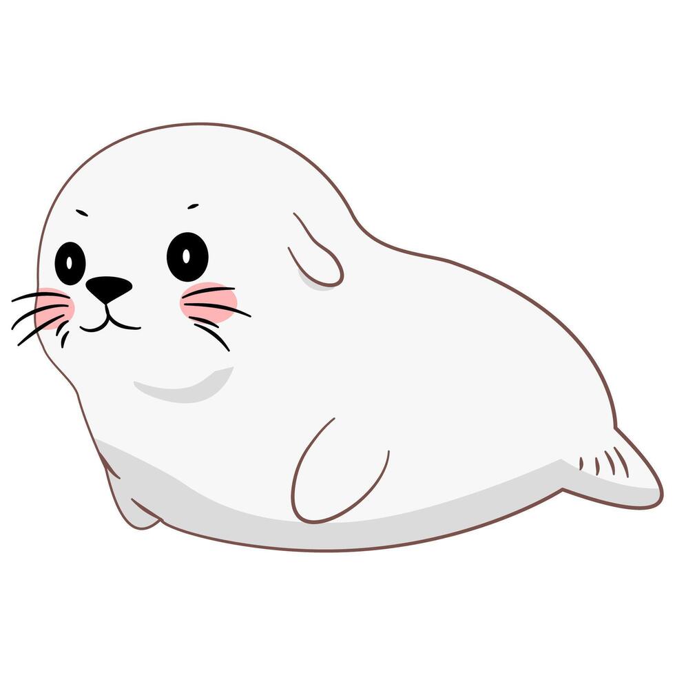 sea lion cute vector