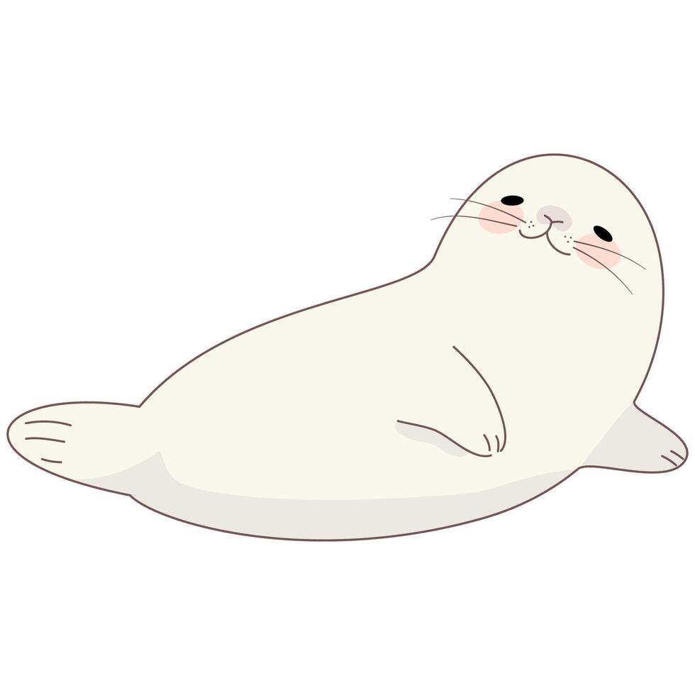 sea lion cute vector