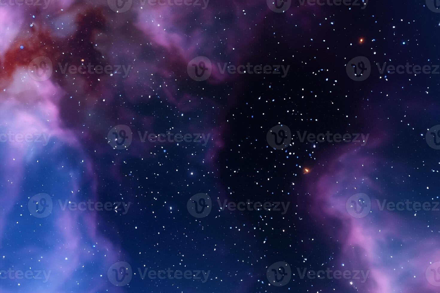 AI generated nebula space background photo