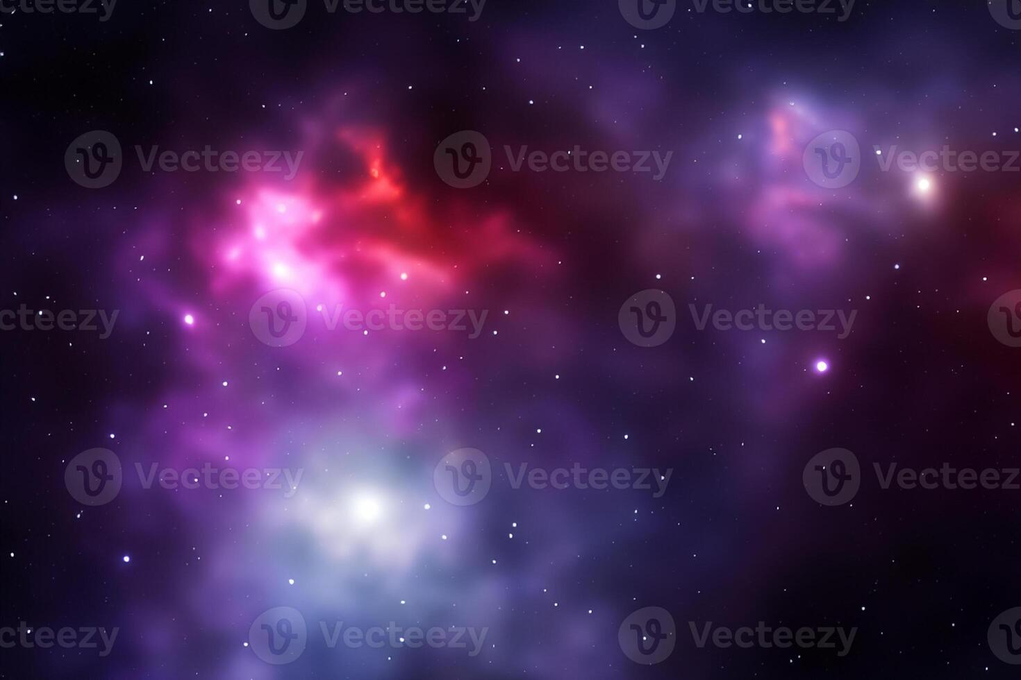 AI generated nebula space background photo