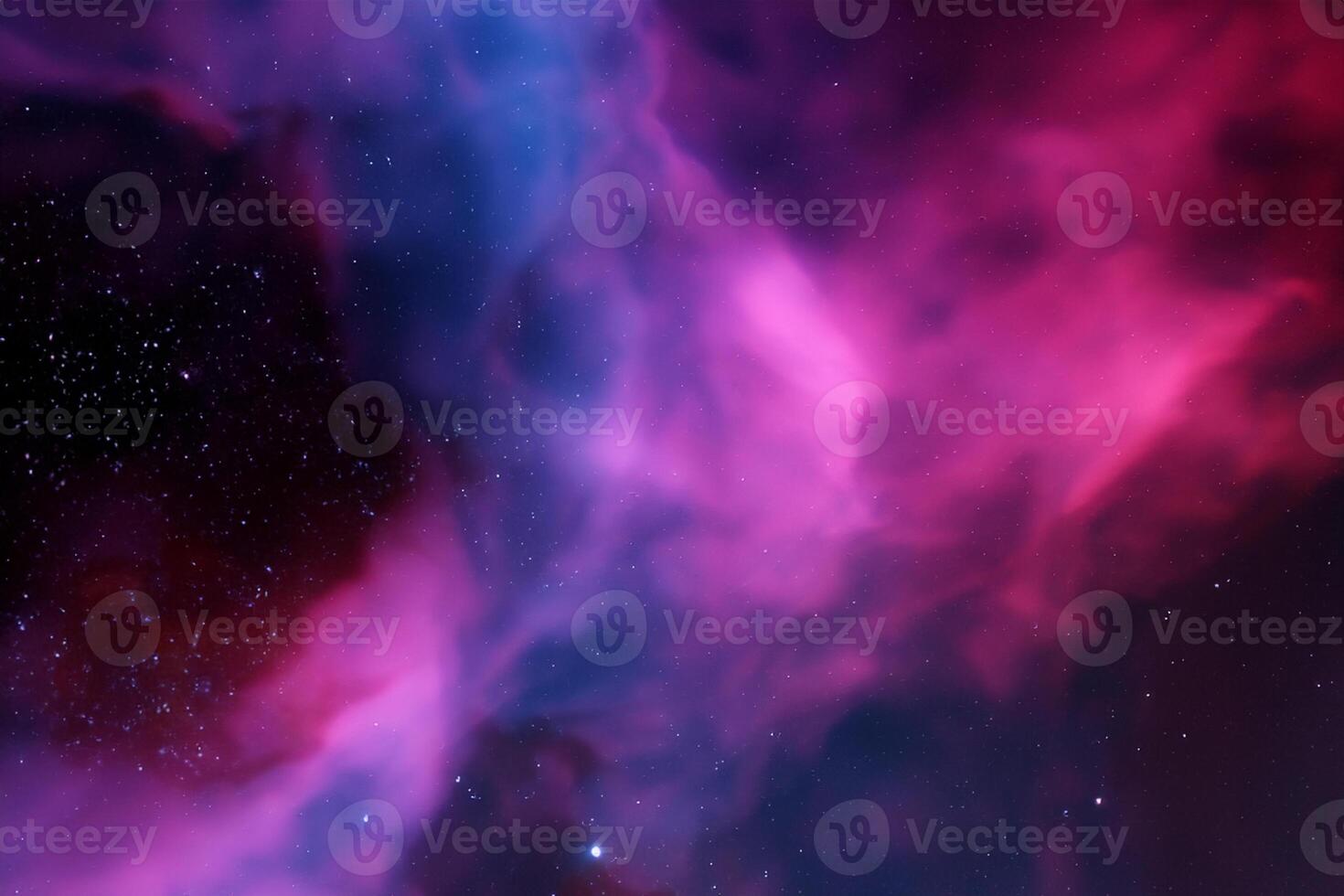 AI generated nebula space background photo