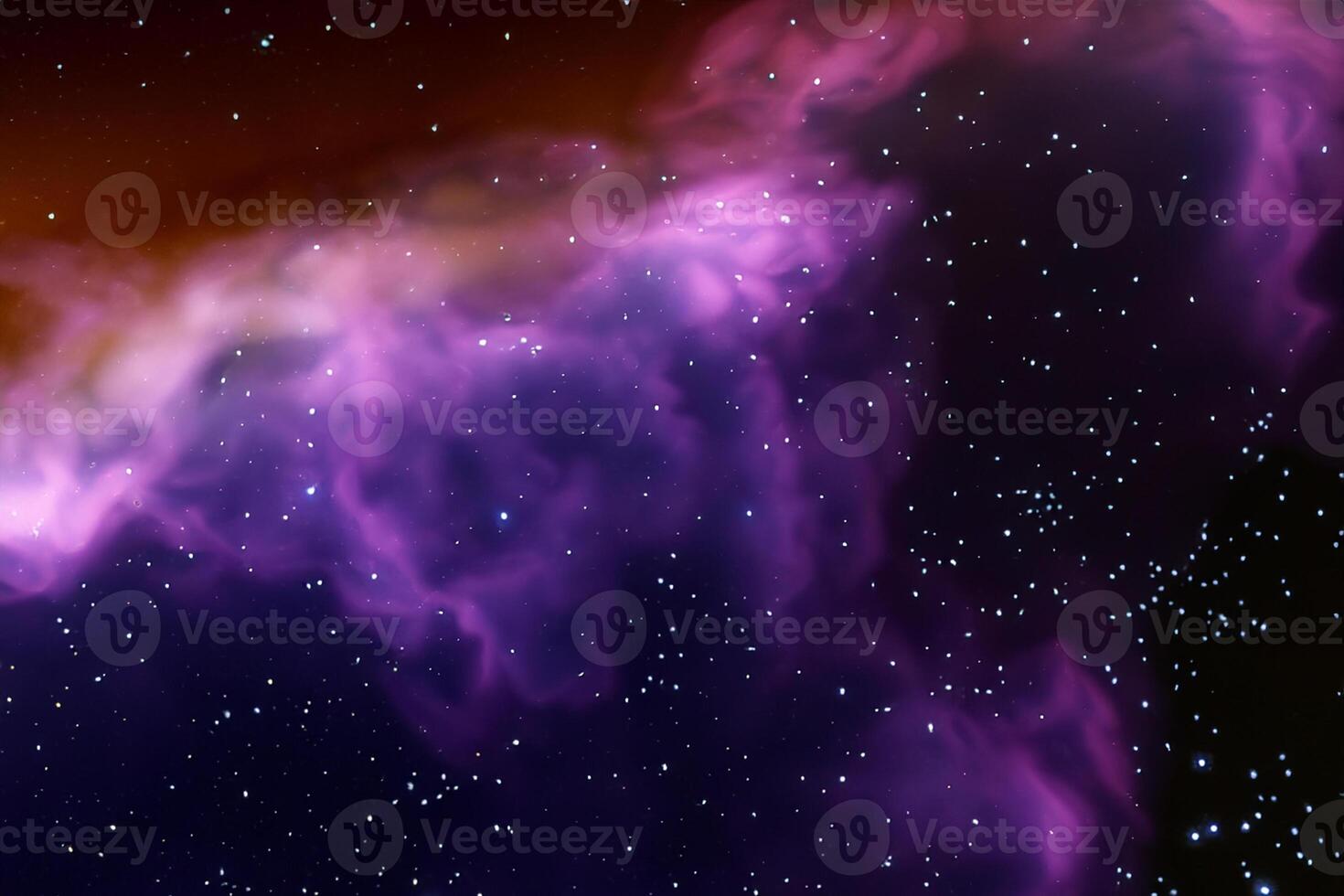 AI generated nebula space background photo