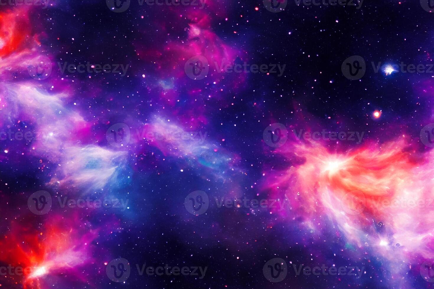 AI generated nebula space background photo