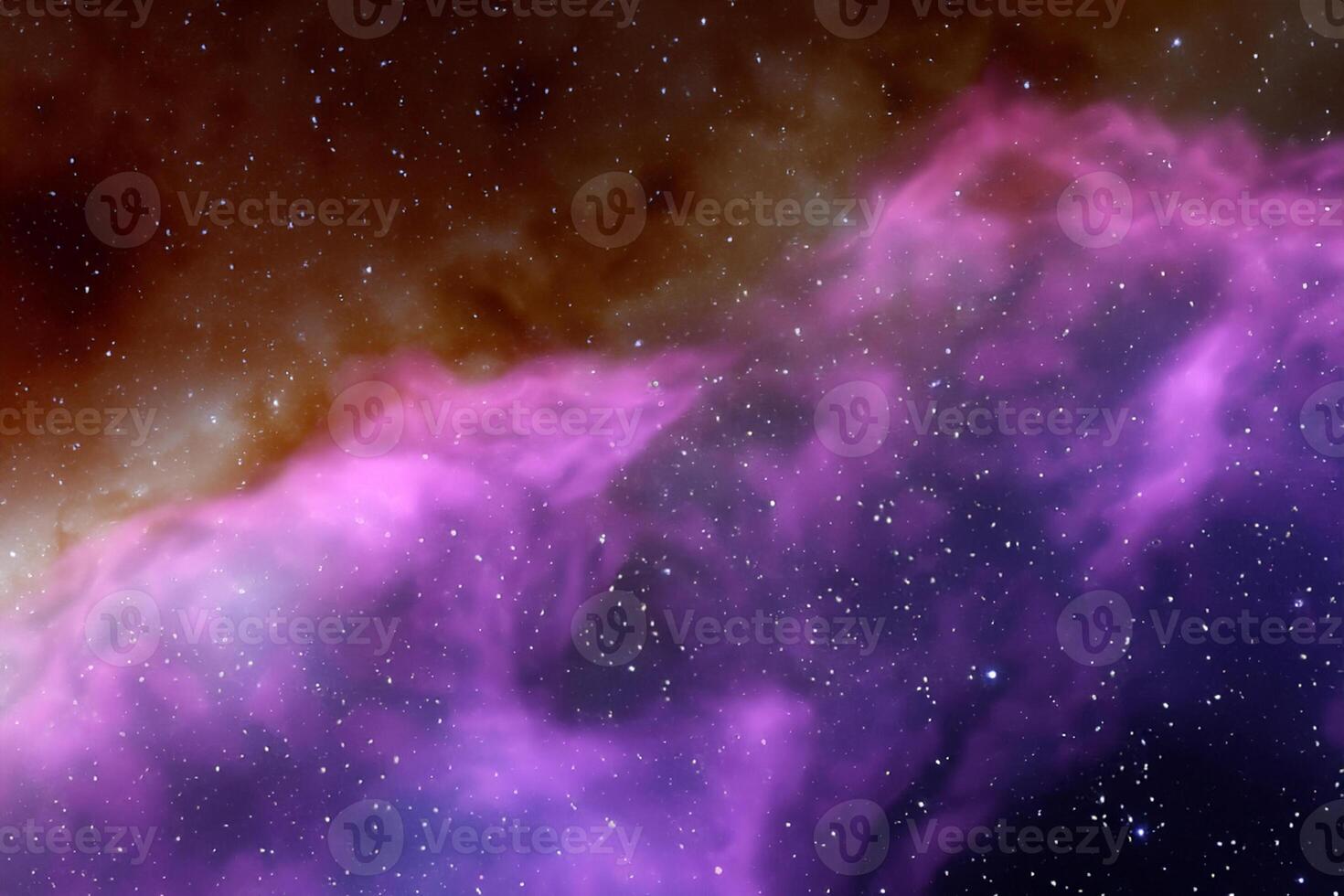 AI generated nebula space background photo