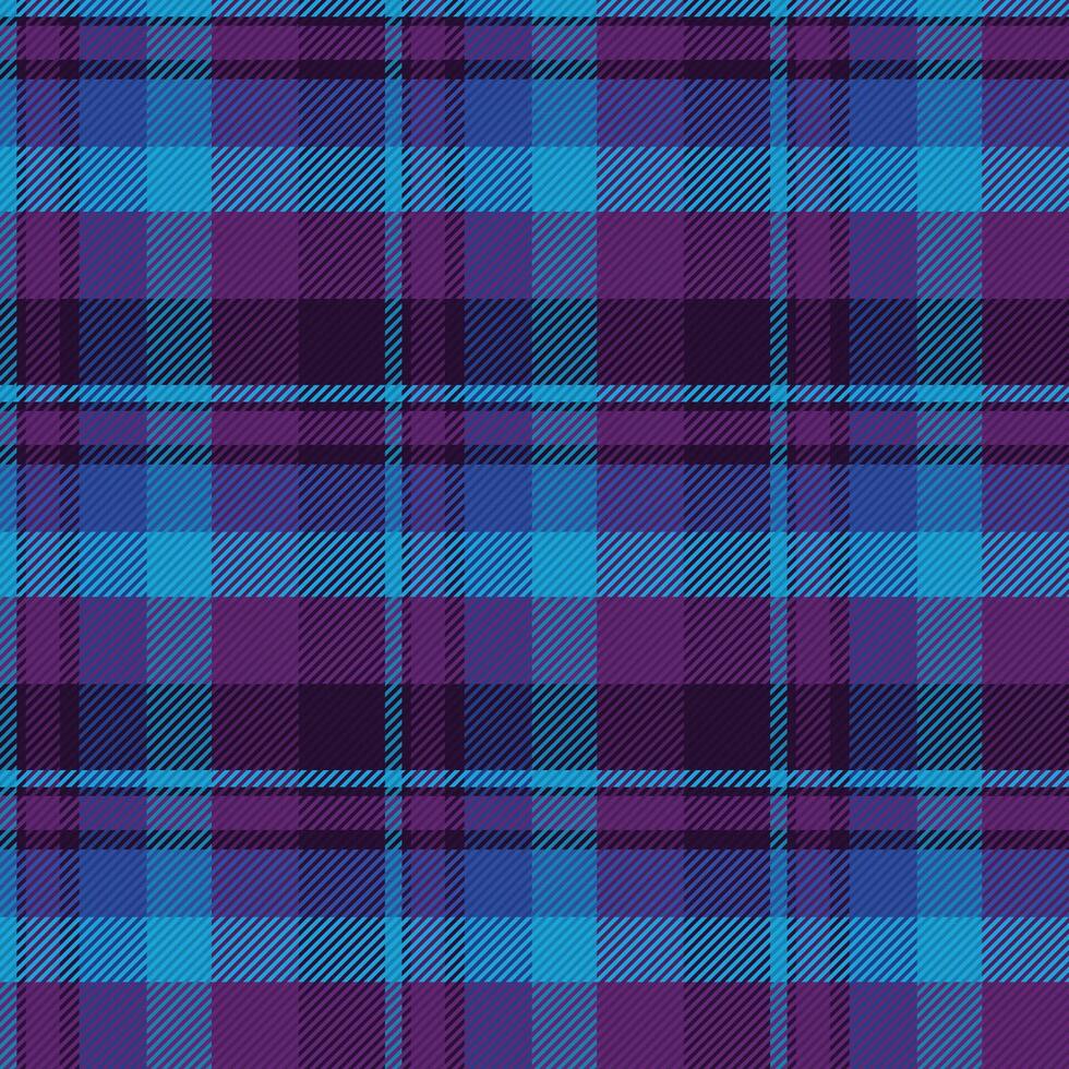 Tartan plaid pattern with texture and warm color. vector