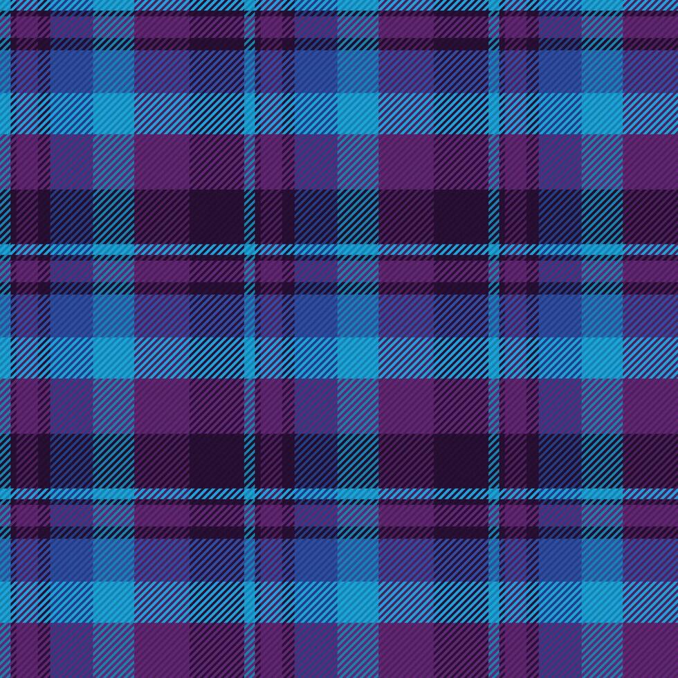 Tartan plaid pattern with texture and warm color. vector