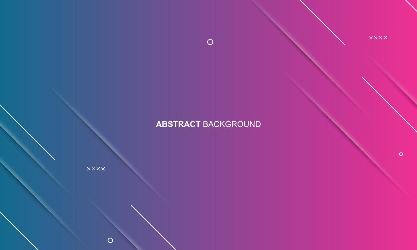 Gradient with lines texture and memphis elements vector