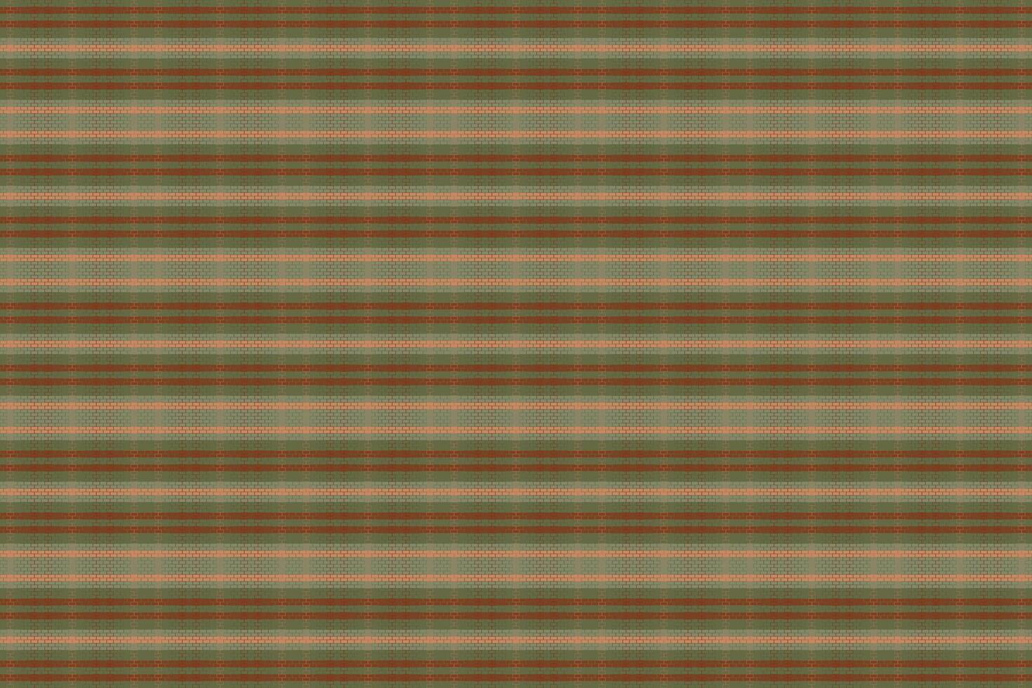 Tartan plaid pattern with texture and warm color. vector