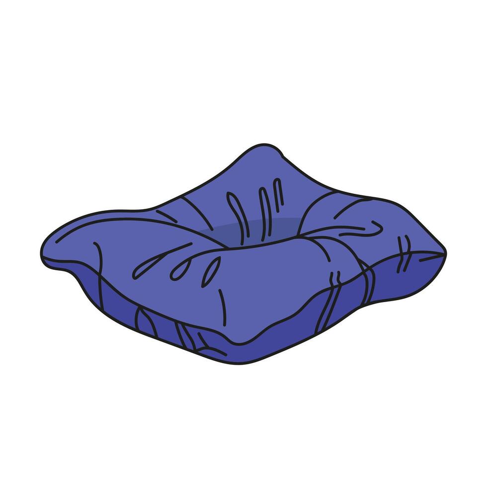 Color vector image of Pillows for sleeping.