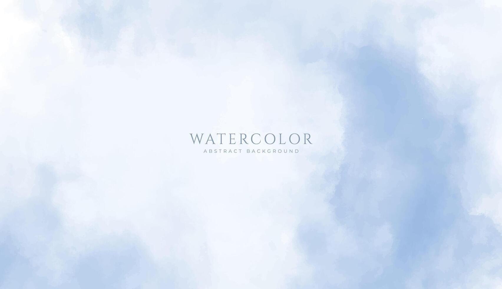 Abstract horizontal watercolor background. Neutral light colored empty space background illustration vector