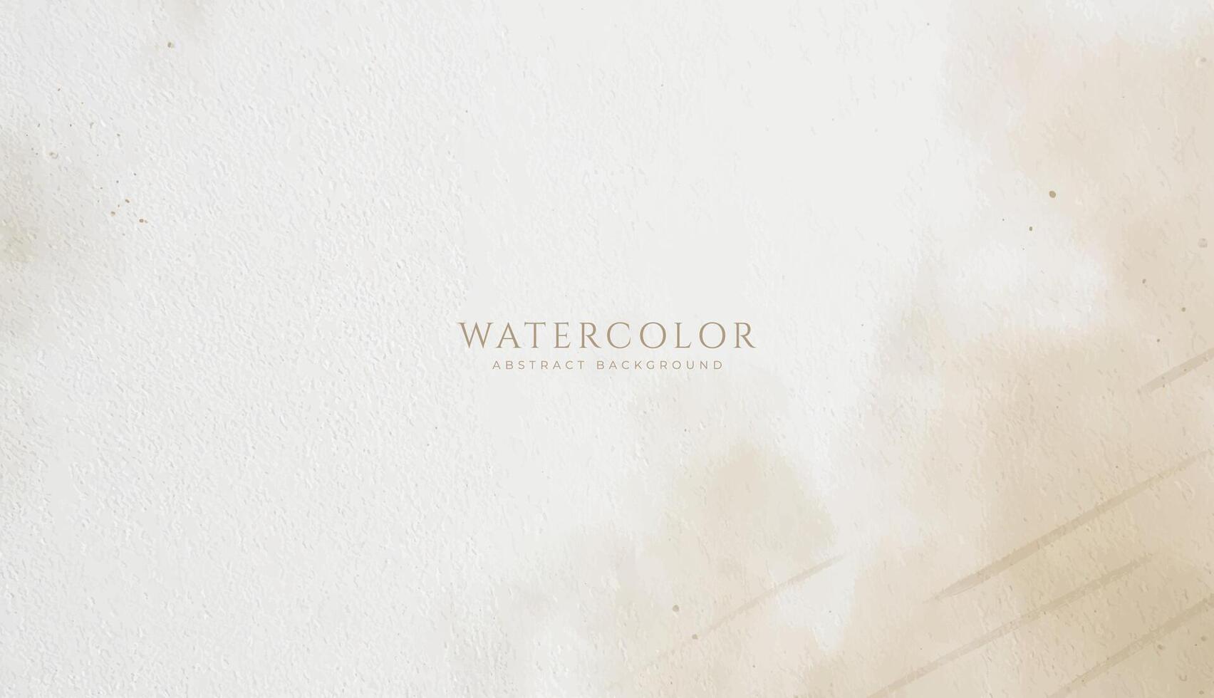 Abstract horizontal watercolor background. Neutral light colored empty space background illustration vector