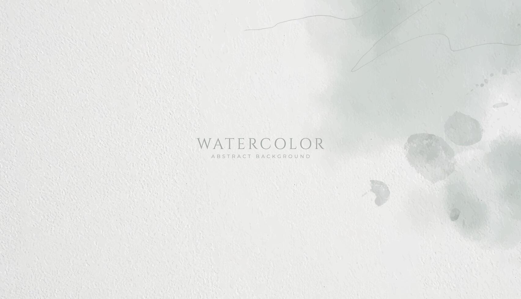 Abstract horizontal watercolor background. Neutral light colored empty space background illustration vector