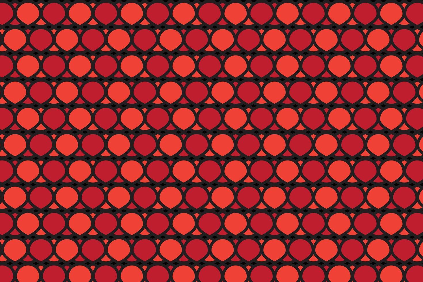 ilustración, modelo de rojo soltar circulo en negro antecedentes. vector