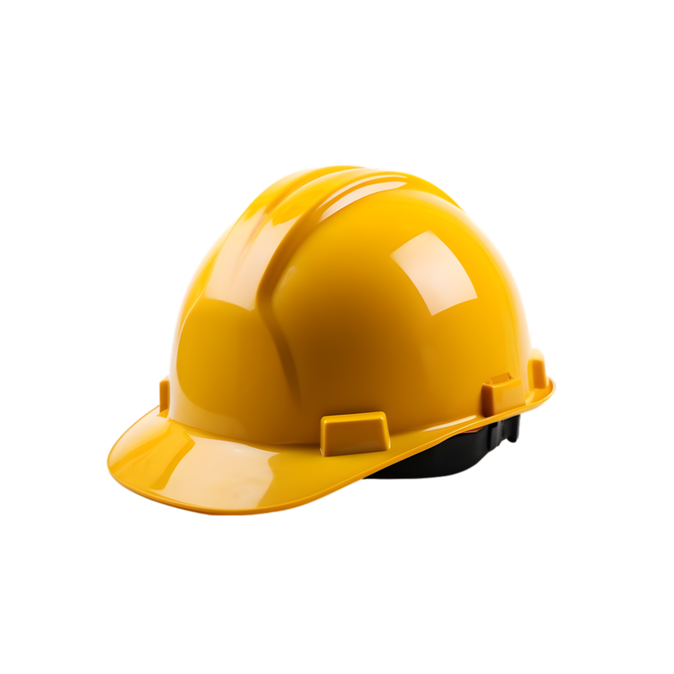 AI generated Construction Helmet on transparent background PNG image