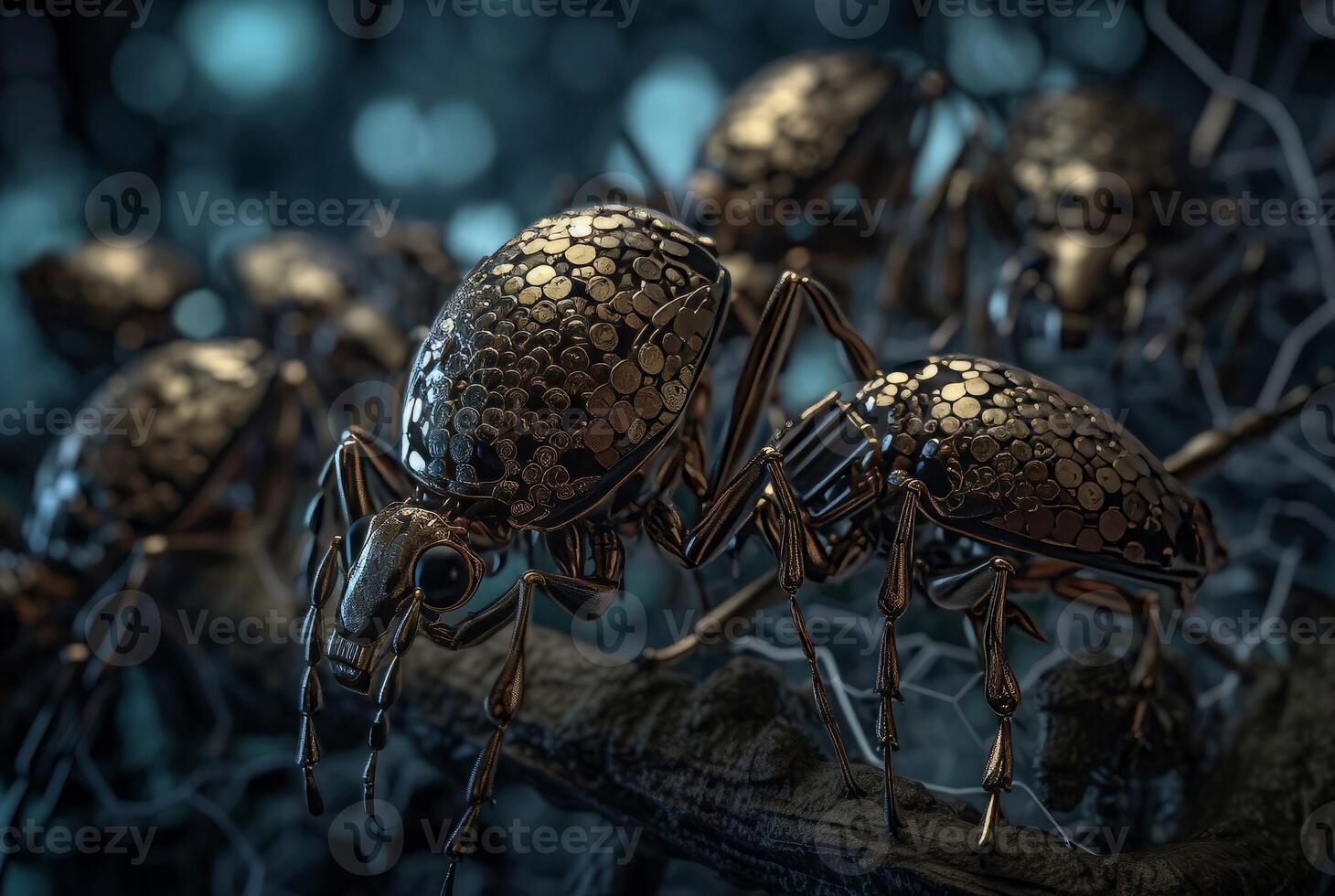 AI generated Colon bugs insect. Generate ai photo