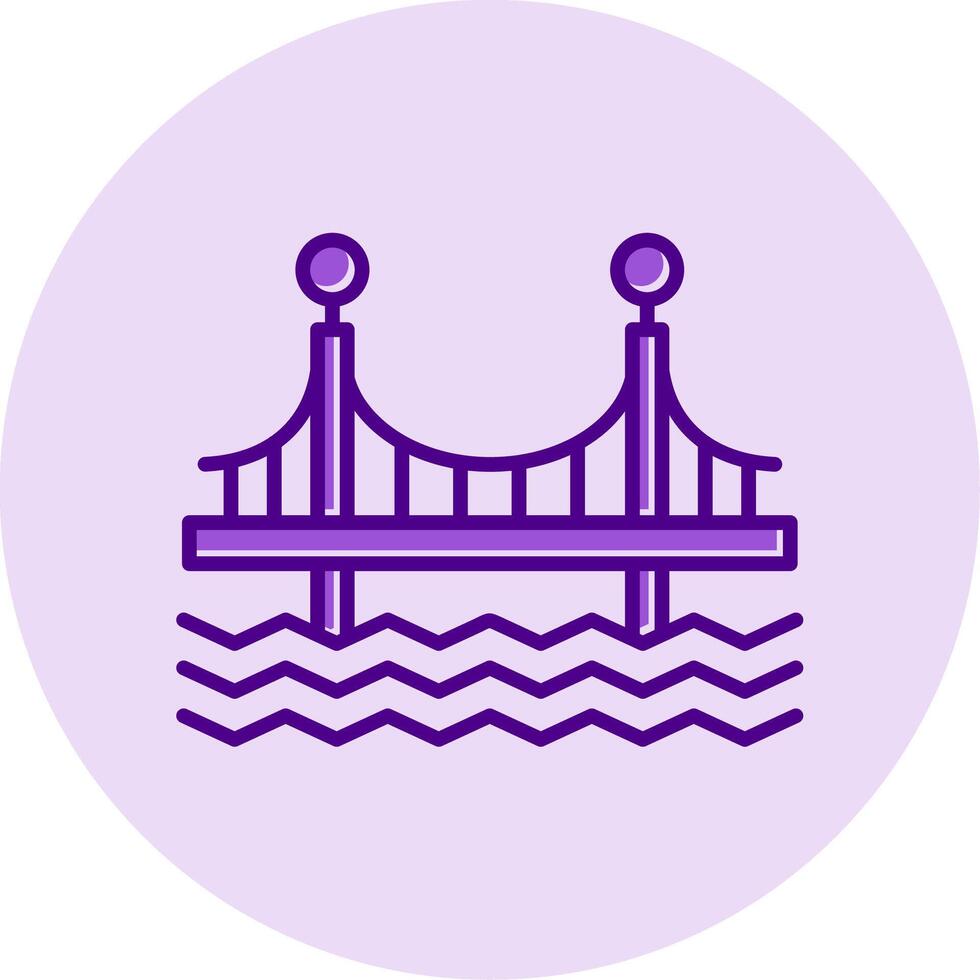 Bridge Vecto Icon vector