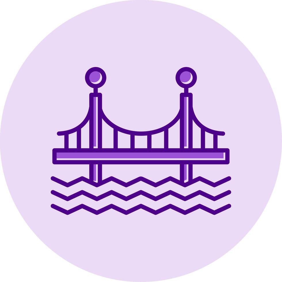 Bridge Vecto Icon vector