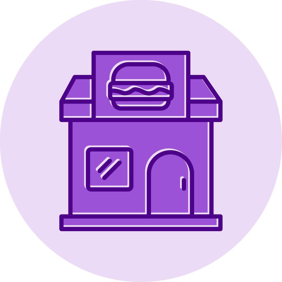Food Shop Vecto Icon vector