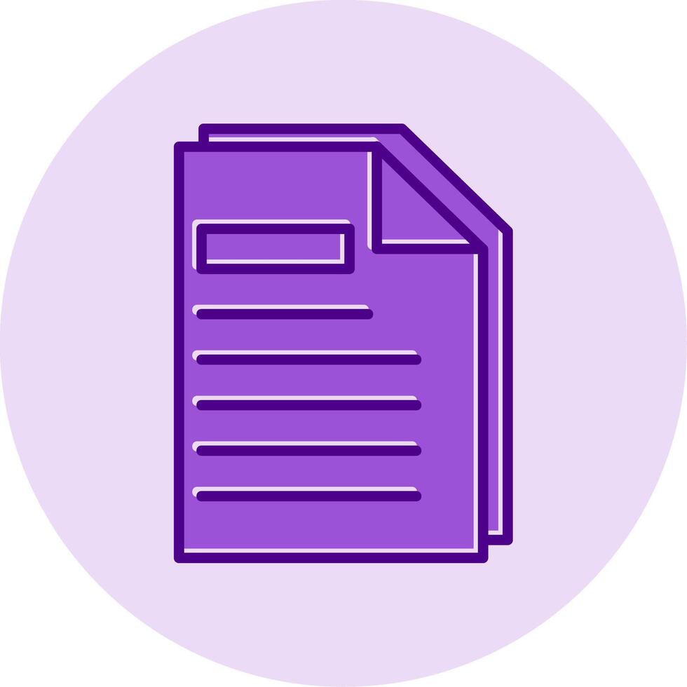 Page Vecto Icon vector