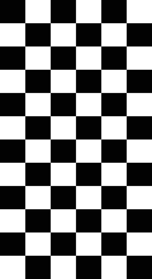 Checkerboard. A black and white background for checkers and chess featuring a square pattern with a grid. The checkered floor, board, and table showcase horizontal black and white checks. vector