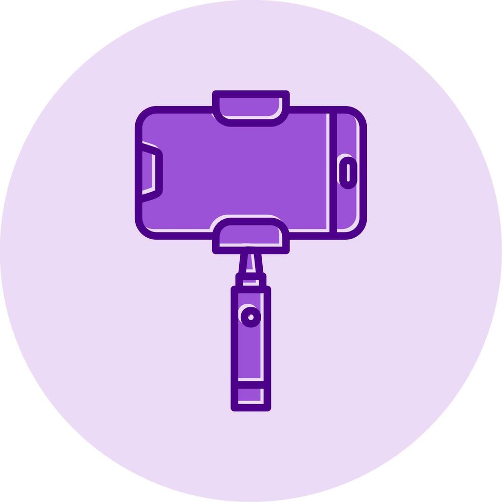 Selfie Stick Vecto Icon vector