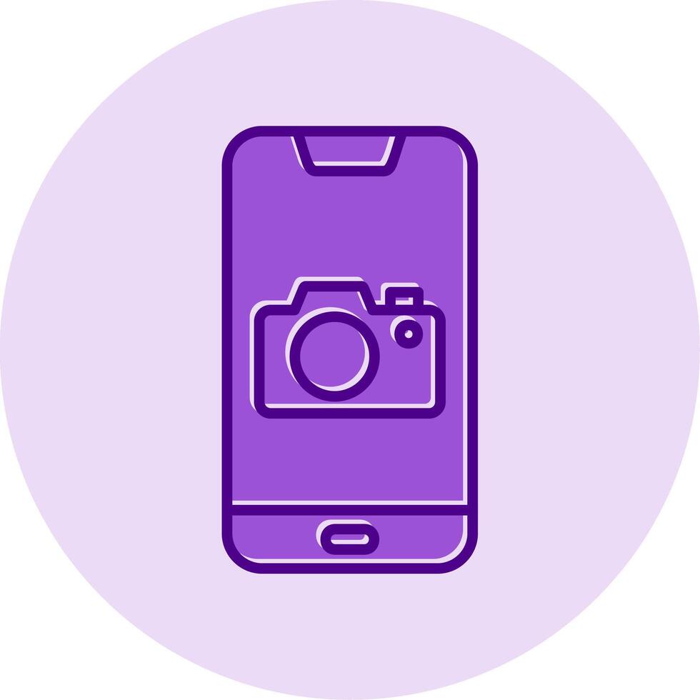 Smartphone Camera Vecto Icon vector