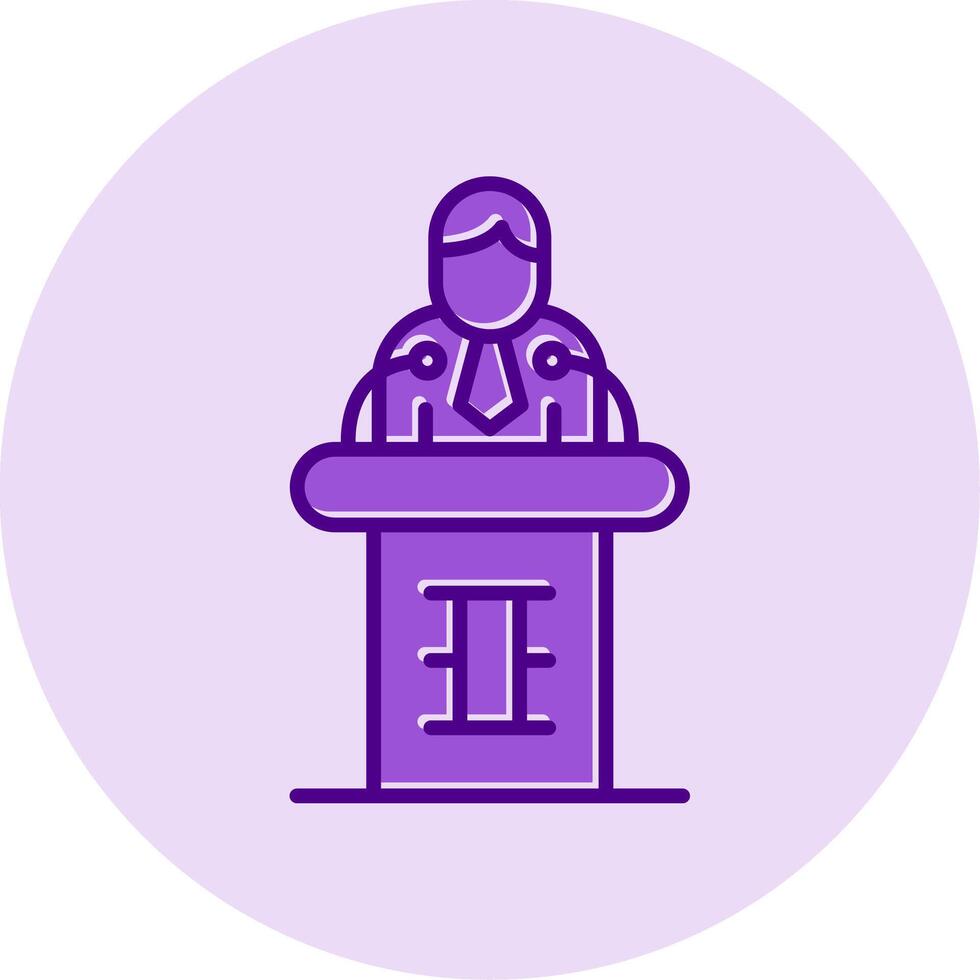 Briefing Vecto Icon vector