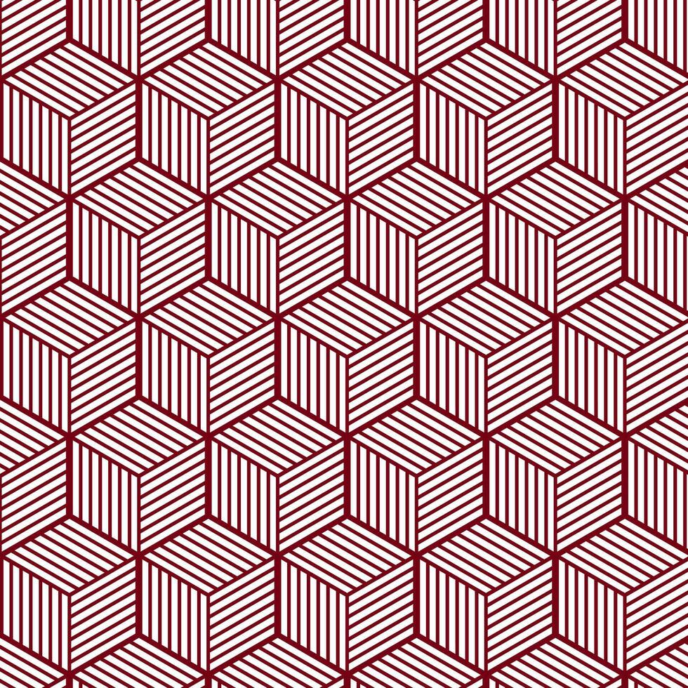 Vector seamless pattern. Modern stylish texture.  Repeating geometric tiles with rhombuses