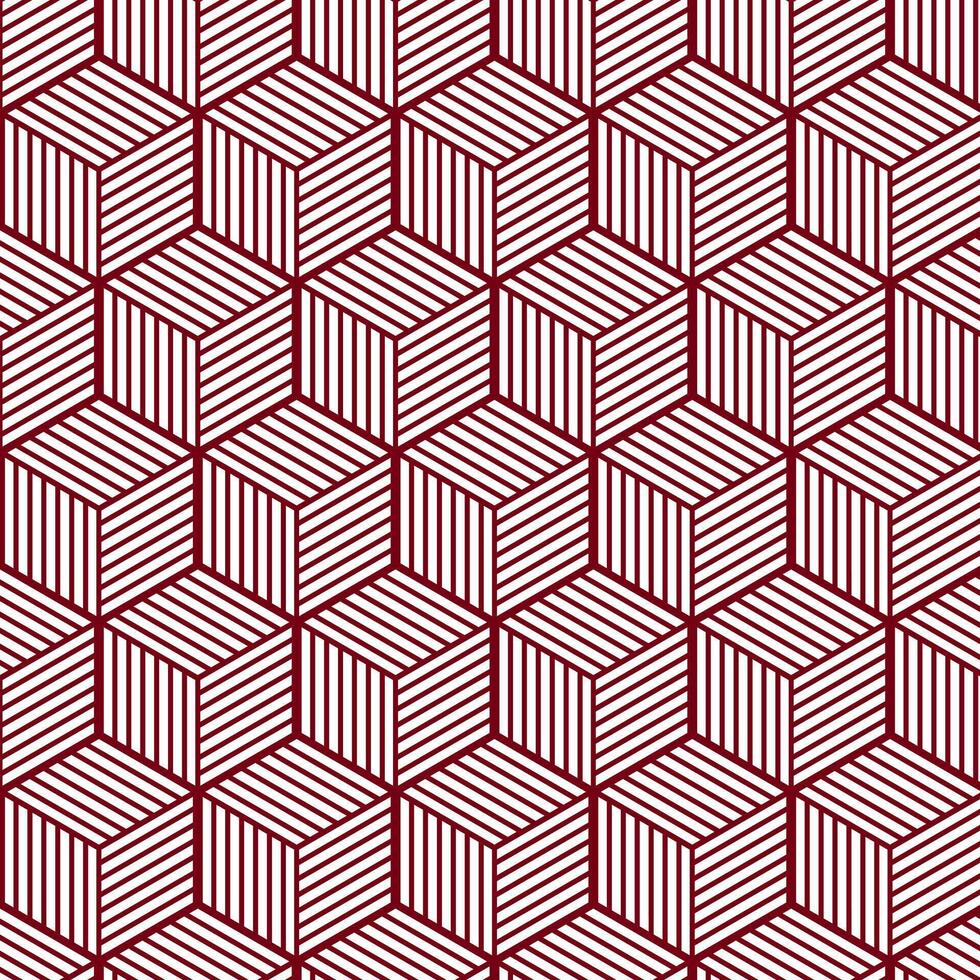 Vector seamless pattern. Modern stylish texture.  Repeating geometric tiles with rhombuses