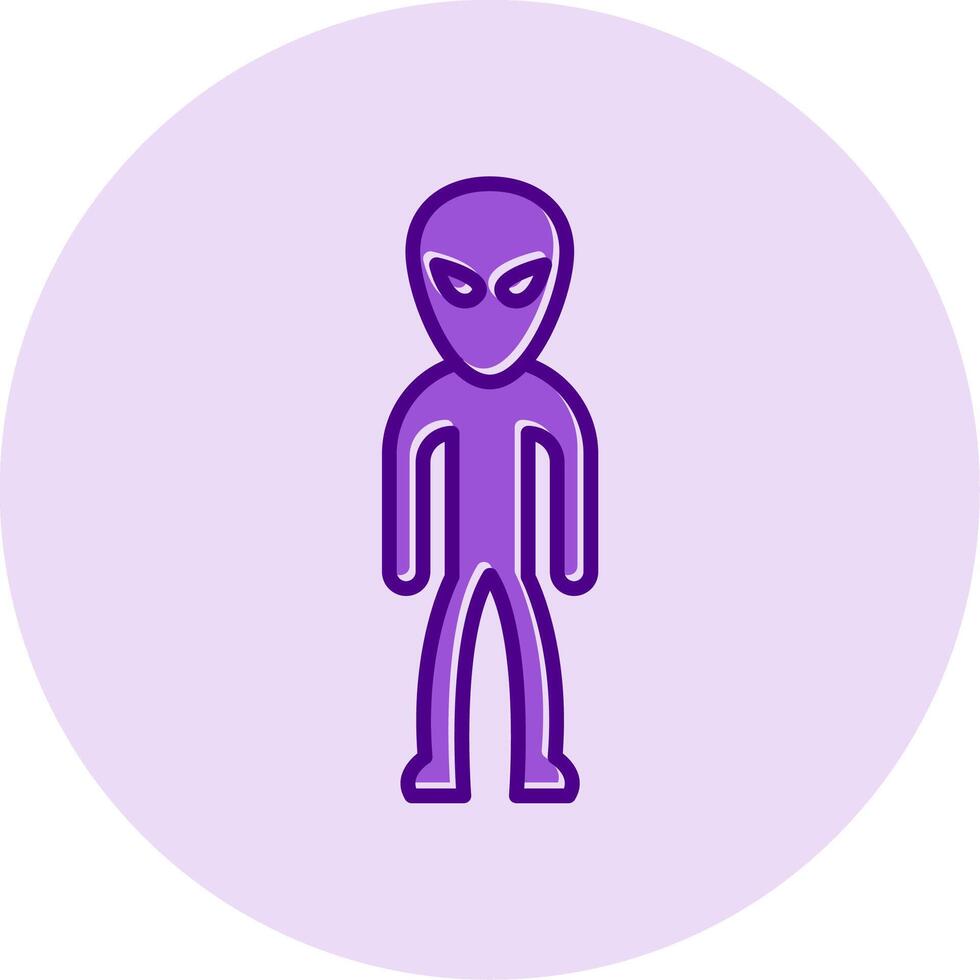 Alien Vecto Icon vector