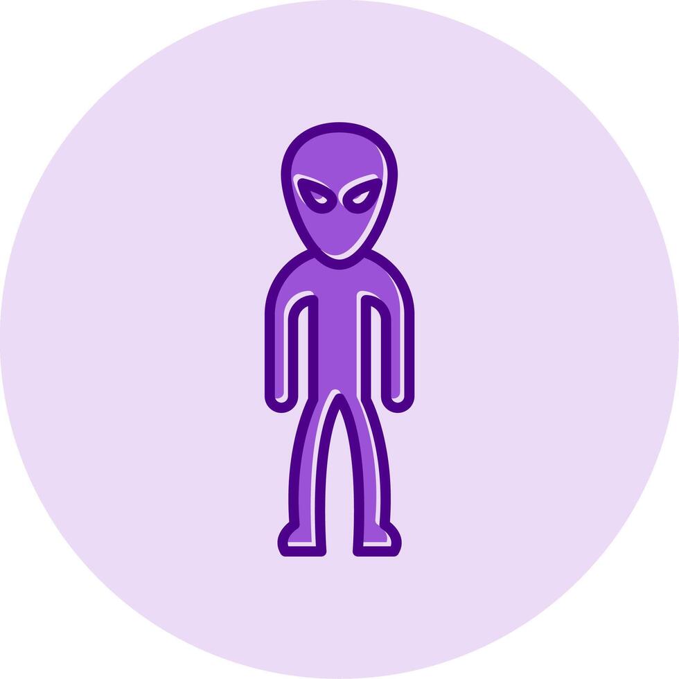 Alien Vecto Icon vector