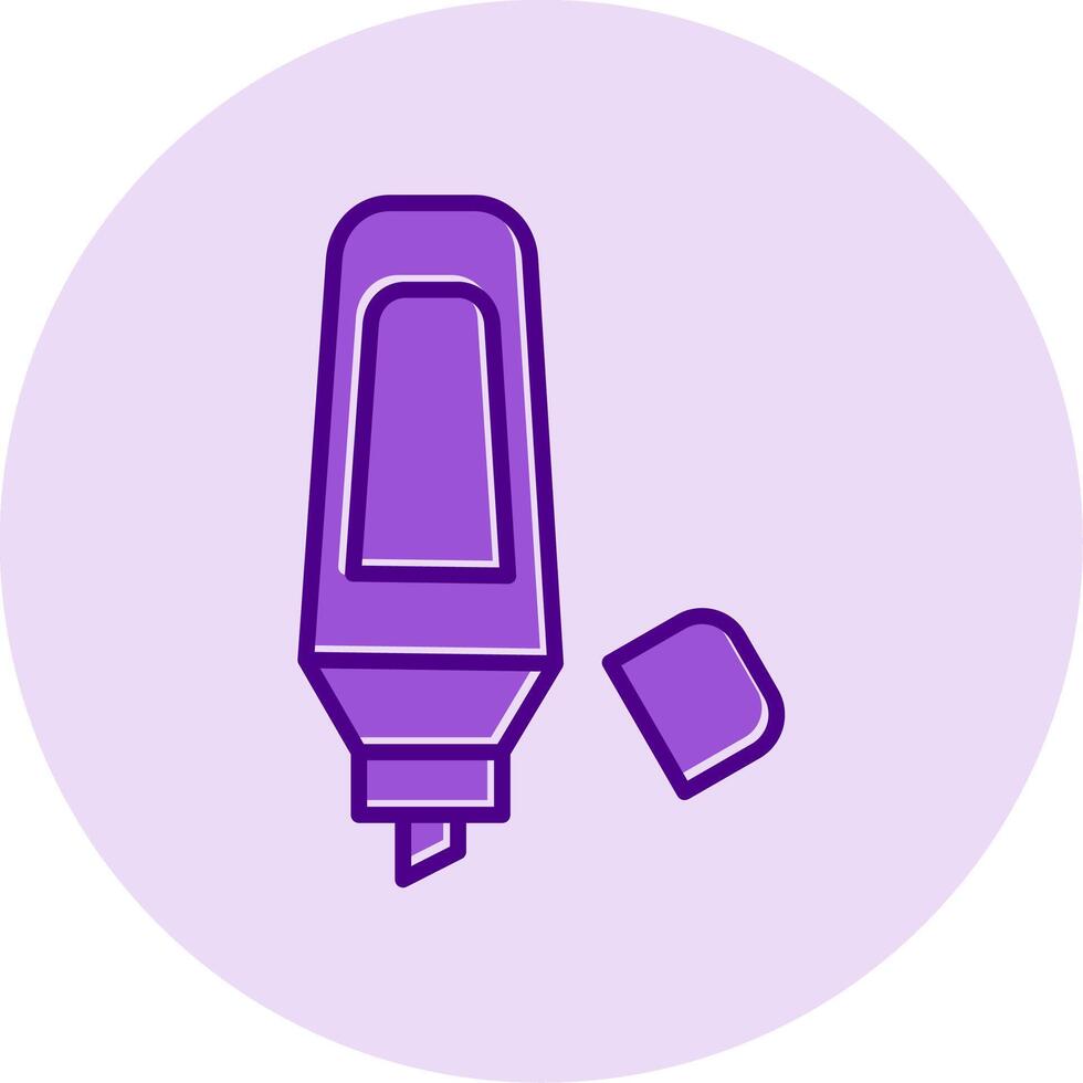 Highlighter Vecto Icon vector