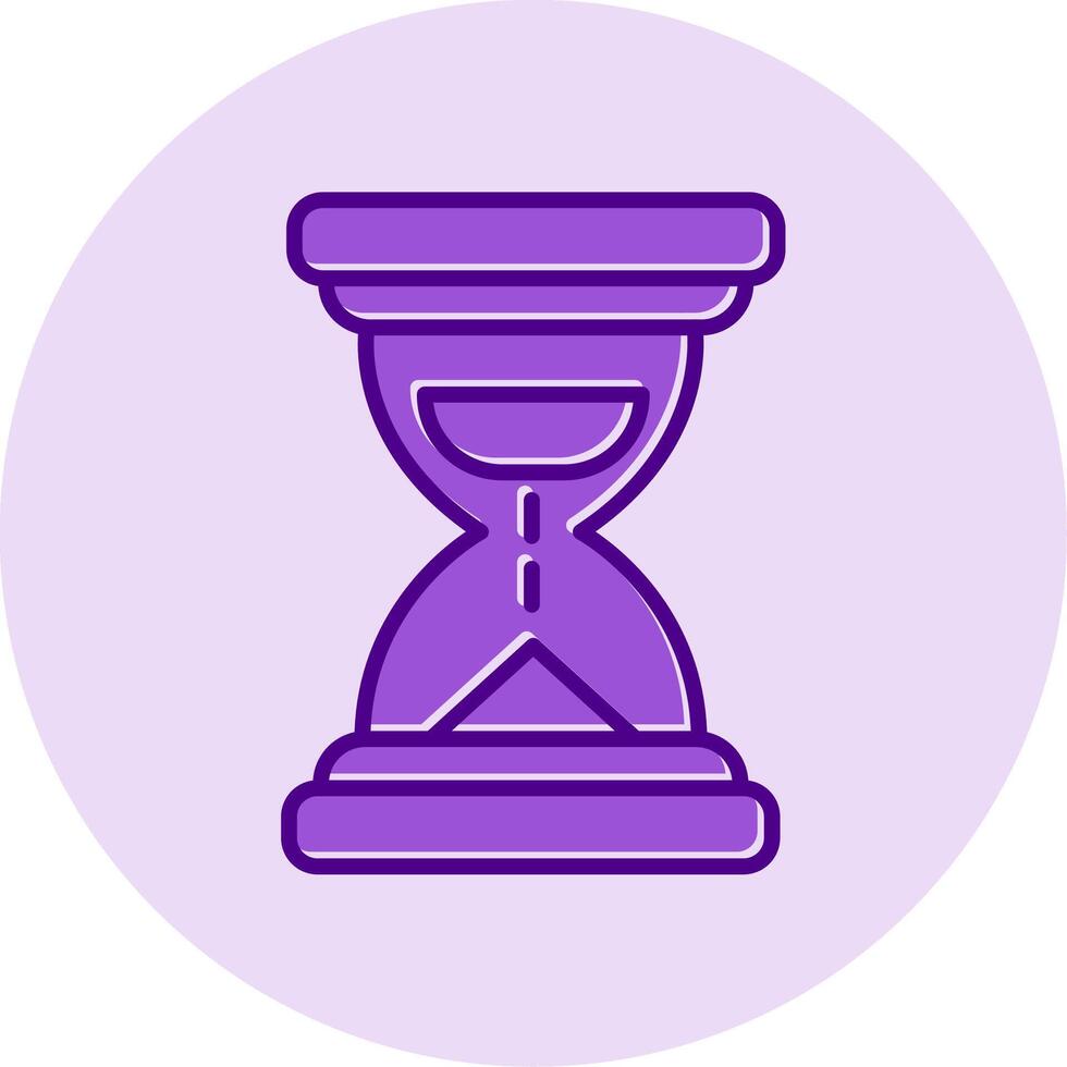 Sand Clock Vecto Icon vector