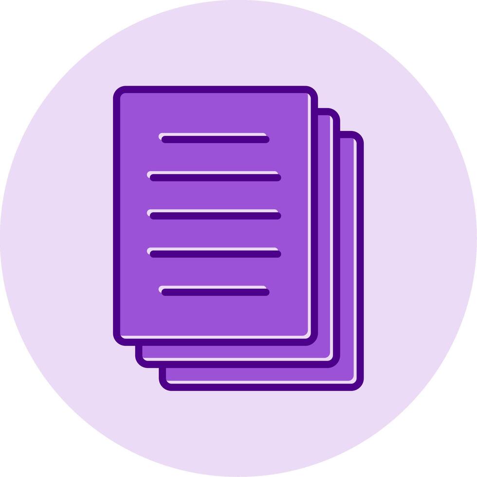 Papers Vecto Icon vector