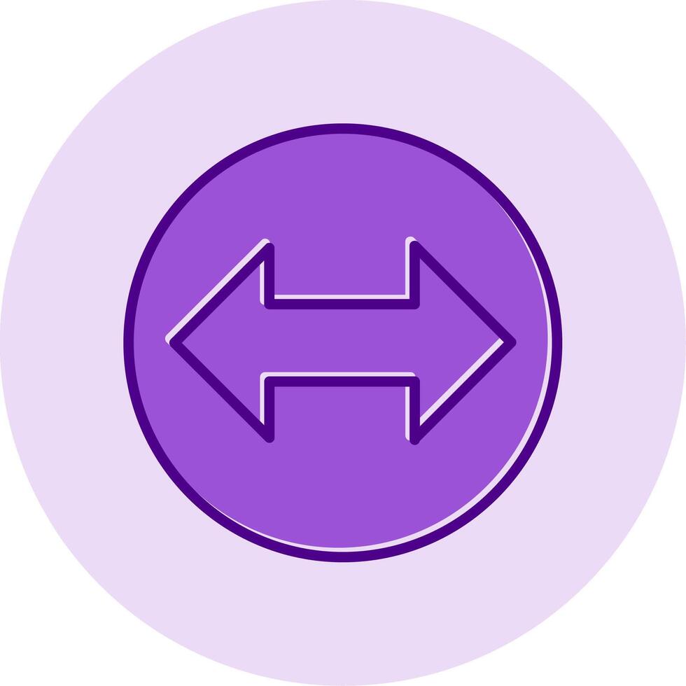 Two Arrows Vecto Icon vector