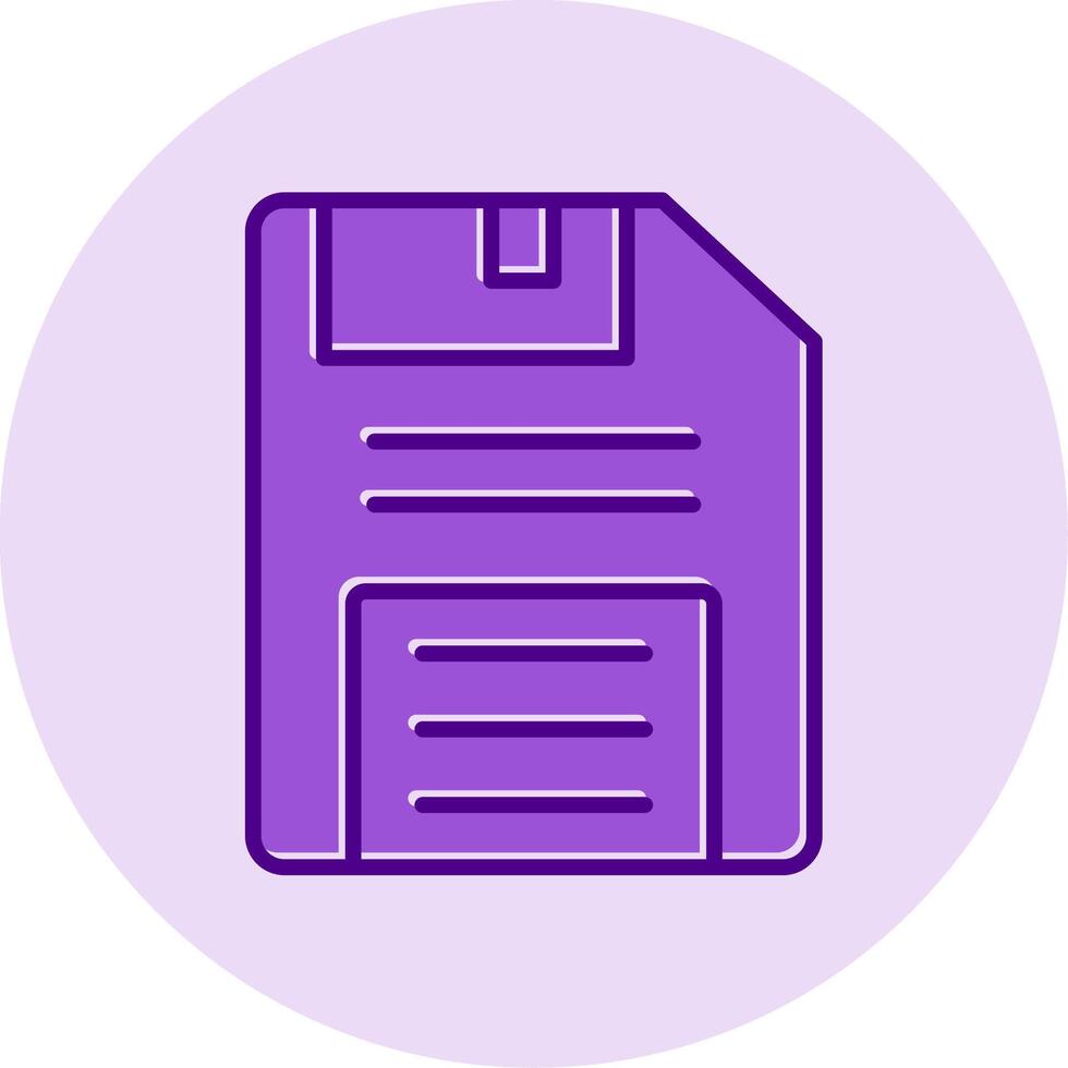 Floppy Disk Vecto Icon vector