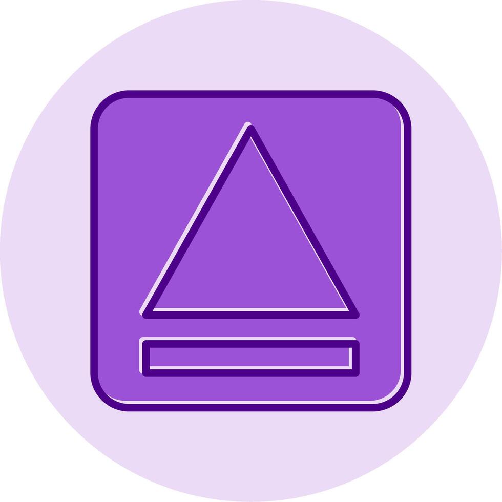 Eject Symbol Vecto Icon vector