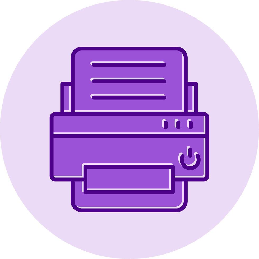 Printer Vecto Icon vector