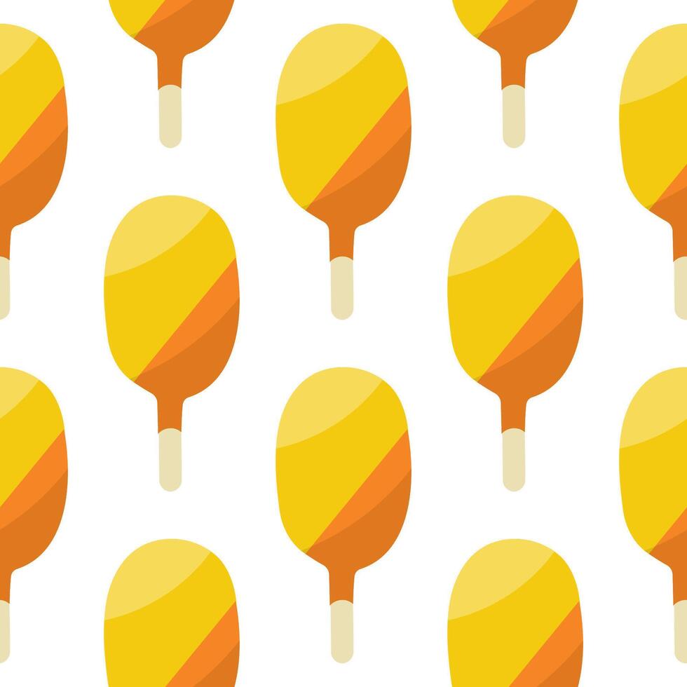 ice cream color cold sweet food pattern vector