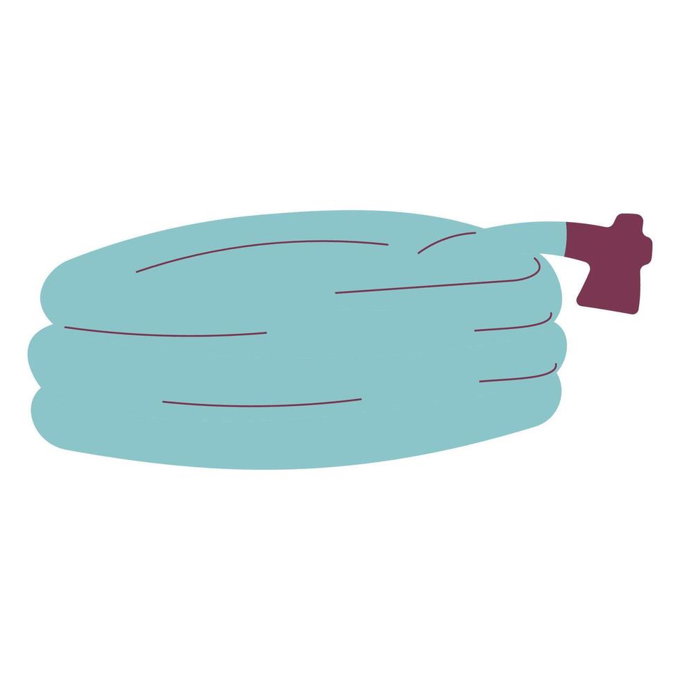 hose faucet garden water grass icon element vector