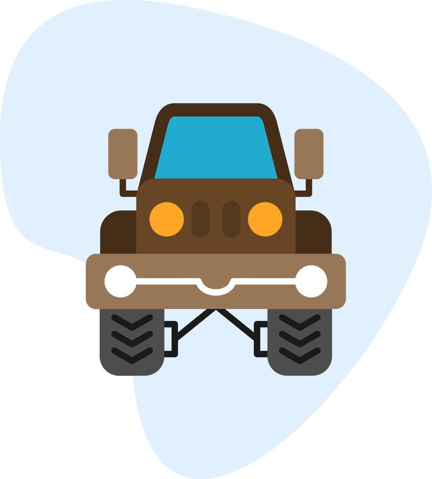 Jeep Vecto Icon vector