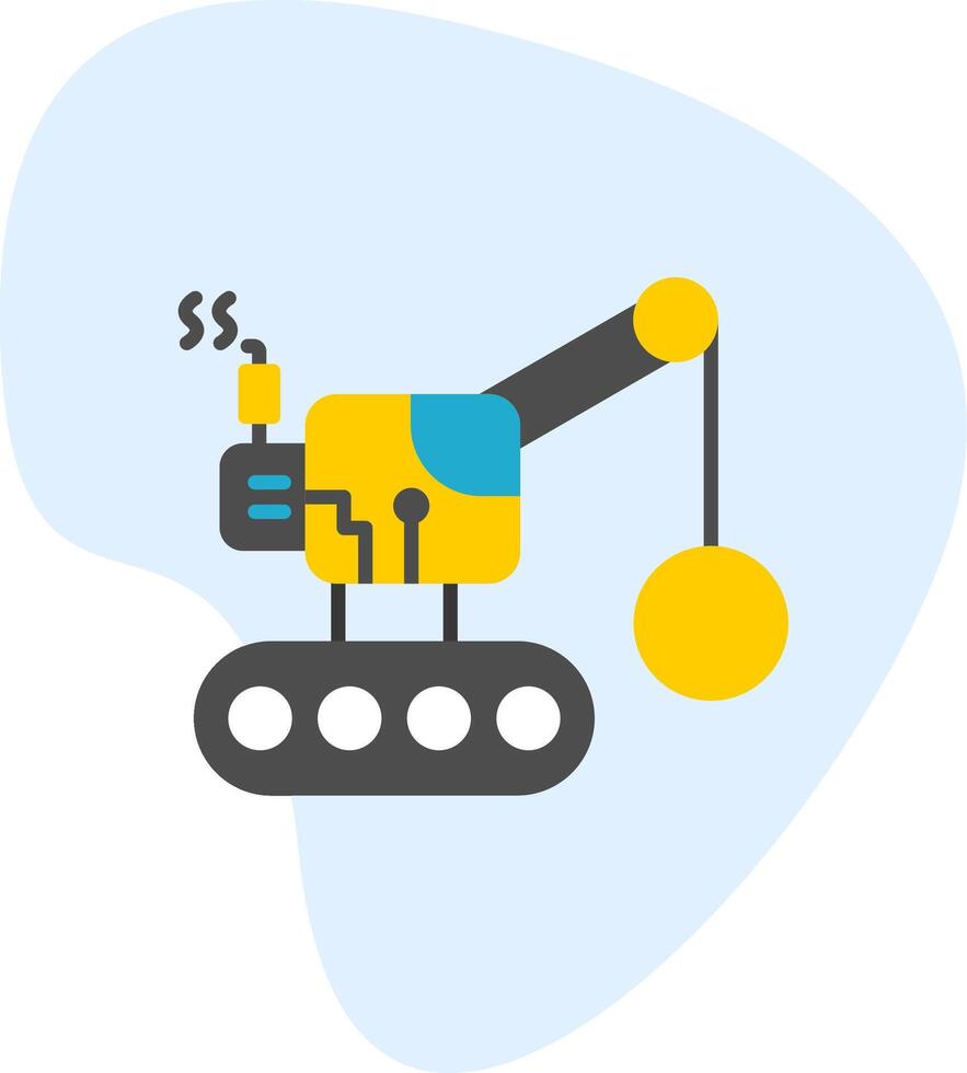 Wrecking Ball Vecto Icon vector