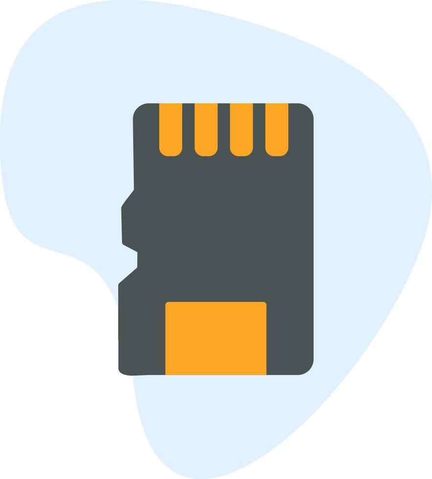 Sd Card Vecto Icon vector