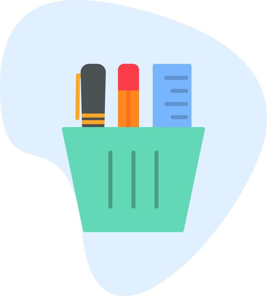 Stationery Vecto Icon vector