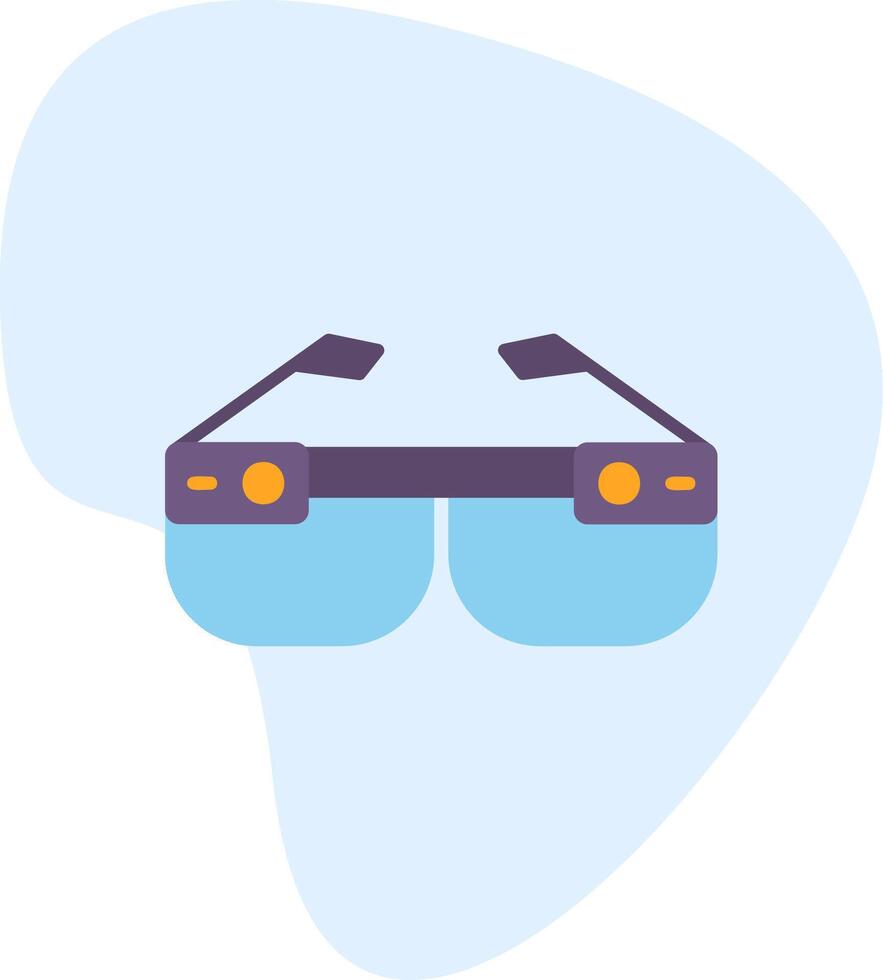 inteligente lentes vecto icono vector